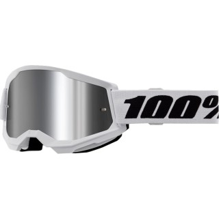 GOGGLE STRATA 2 JNR WHITE MIR