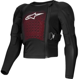 JACKET YTH BIO-PLASMA LT BLK/W