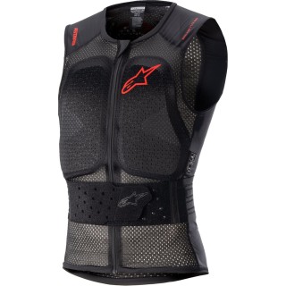 VEST NUC FLX PRO BK/RD S
