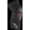 KNEE GUARD BIOPRO BLK/RD/WHT S