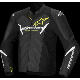 JACKET FSTR V3 AIRFLW LTHR BLK
