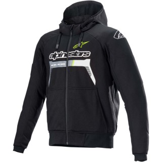 JACKET HOOD CHROME BK/YL 2X