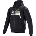 JACKET HOOD CHROME BK/YL 4X