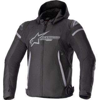 JACKET ZACA WP BLK/GY M