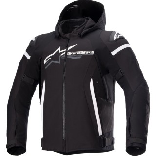 JACKET ZACA WP BLACK/WHITE S