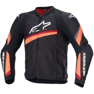 JACKET T-GP+R V4 BLACK/RED XL