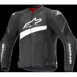 JACKET T-GP+R V4 AIR BLK/WT 2X