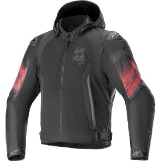 JACKET ZACA VENOM BK/RD L