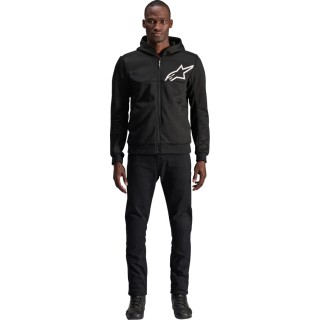 JACKET/HOODIE CHROME V2 BLK/WH