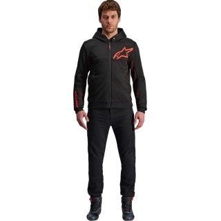 JACKET/HOODIE CHROME AIR BLK/R
