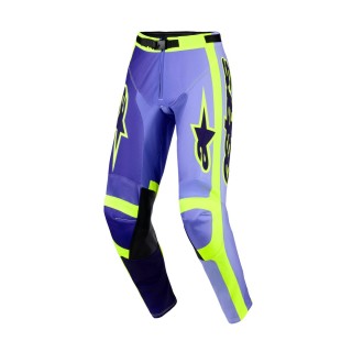 PANT RACER PORTL PURPLE/YEL 36