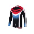 JERSEY TECHSTAR KNIF BLK/WH/RE