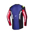 JERSEY FLUID GRID RED/BLK/PURP