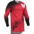 JERSEY SPORTMODE CARBON BK/RD