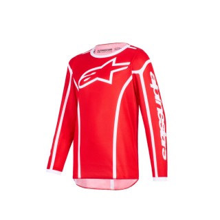 JERSEY YTH FLUID APEX RED/WHIT