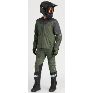 JACKET TERRAIN ARMY/CHARCOAL S