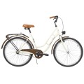 Dviratis AZIMUT Retro 26" 2023 cream