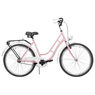 Dviratis AZIMUT Retro 26" 2023 light pink