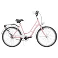 Dviratis AZIMUT Retro 26" 2023 light pink