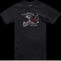 TEE CSF MX HELMET BLK L