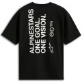TEE SS CSF OVERSIZED ONE BLACK