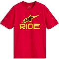 TEE SS CSF RIDE 4.0 RED/HI VIS