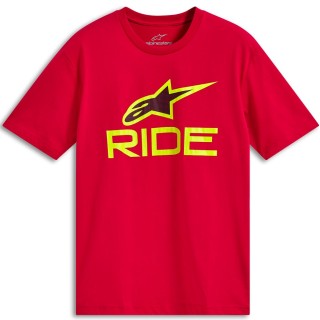 TEE SS CSF RIDE 4.0 RED/HI VIS
