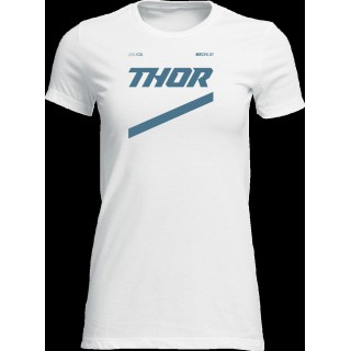 TEE WOMENS BRAVE WHITE LG