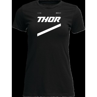 TEE WOMENS BRAVE BLACK MD