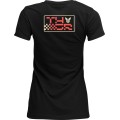 TEE WOMENS VANTAGE BLACK SM