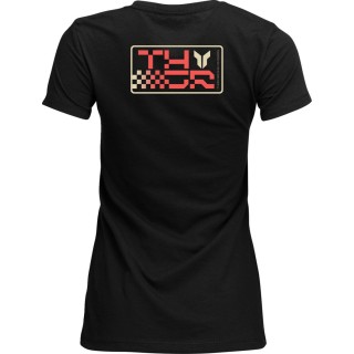 TEE WOMENS VANTAGE BLACK LG
