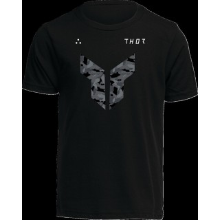 TEE YOUTH ICONIC CARBON XS