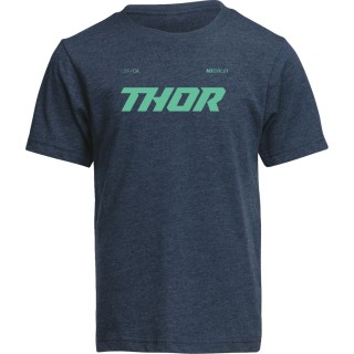 TEE YTH BRAVE PETROL BLUE SM