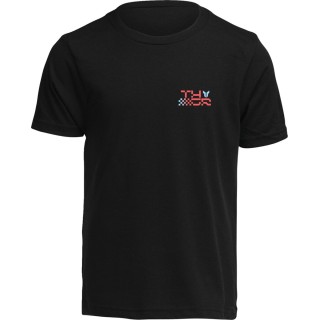 TEE YTH VANTAGE BLACK MD