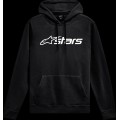 HOODIE PO BLAZE BLK/WHT V3 L