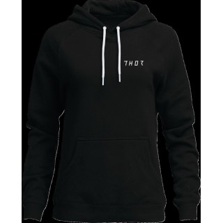 HOODIE WOMENS TRAX BLACK LG
