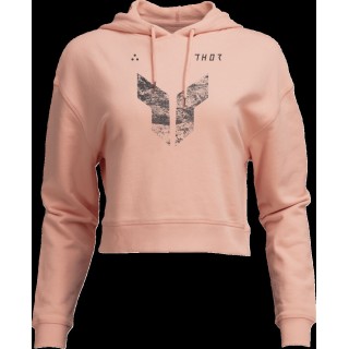 HOODIE WOMEN CROP ICONIC PK XL