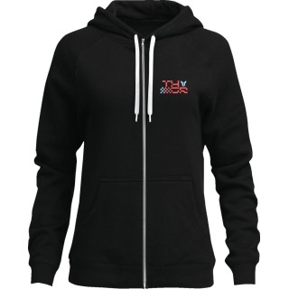 ZIP UP WMN VANTAGE BLACK LG