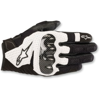GLOVE SMX1 AIR V2 BLACK/WHT L