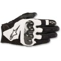 GLOVE SMX1 AIR V2 BLACK/WHT L