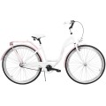 Dviratis AZIMUT City Lux 28" 2023 white-pink
