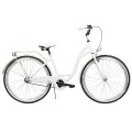 Dviratis AZIMUT City Lux 28" 2023 white-mint