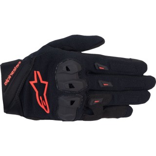 GLOVES 4W SP X 1 BK/RD FL S