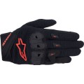 GLOVES 4W SP X 1 BK/RD FL S