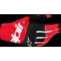 GLOVE MX TECHSTAR BLK/RD 2XL