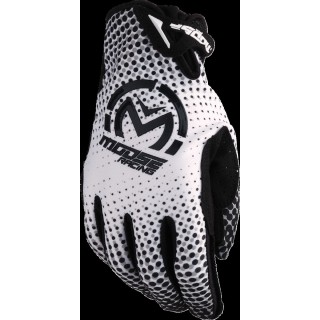 GLOVE SX1 WHITE/BLACK MD