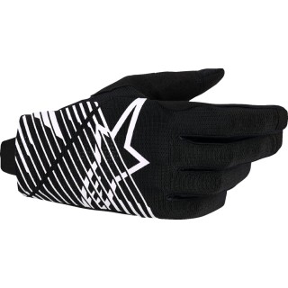 GLOVES RADAR PRO BLK/WHT 2X
