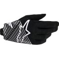 GLOVES RADAR PRO BLK/WHT 2X