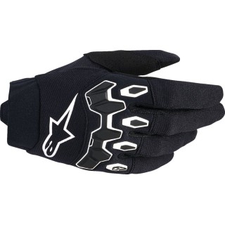 GLOVES FULL BORE V2 BLK/WHT 4X