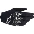 GLOVES FULL BORE V2 BLK/WHT 4X